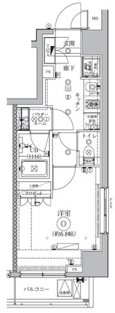 高田馬場駅 徒歩2分 9階の物件間取画像